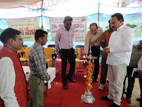 Farmers field training 