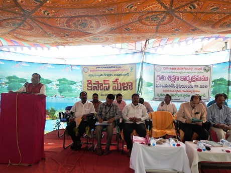 Farmers field training 