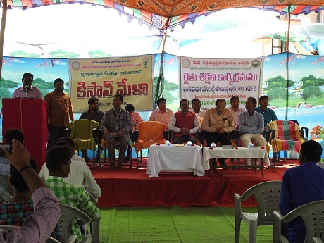 Farmers field training 