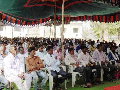 Farmers field training 