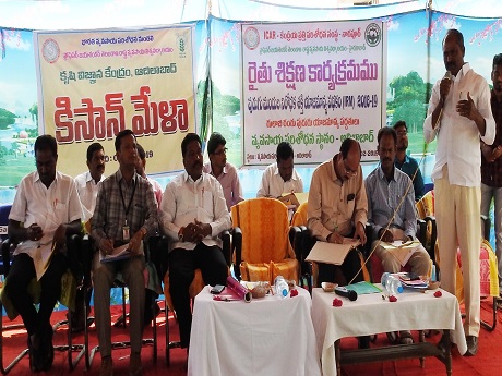 Farmers field training 