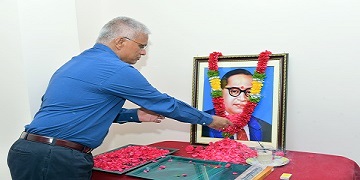 Dr. B. R. Ambedkar birthday celebrations at PJTSAU 