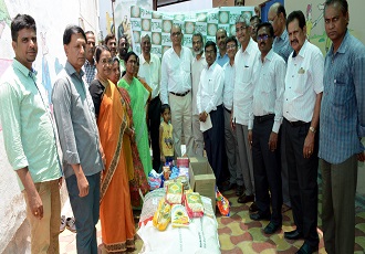 PJTSAU Administrative building staff donated 