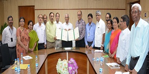 MoU between PJTSAU & ITC Paper board 