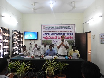 SAC MEETING AT KVK 