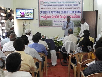 SAC MEETING AT KVK 