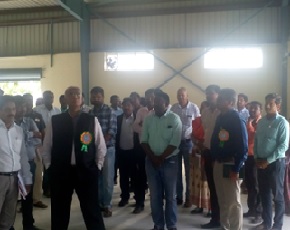 VC Visit to Agricultural College