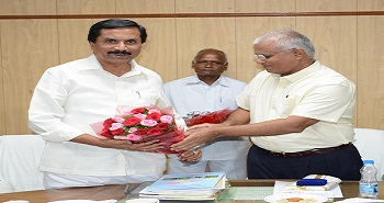 KA State Agri Minister visit to PJTSAU 