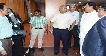 KA State Agri Minister visit to PJTSAU 